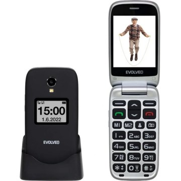Evolveo - EasyPhone FS, vyklápací mobilný telefón 2.8