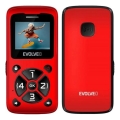 Evolveo - EasyPhone ID mobilný telefón pre seniorov červený