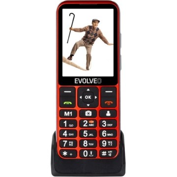 Evolveo - EasyPhone LT, 4G mobilný telefón pre seniorov, červený