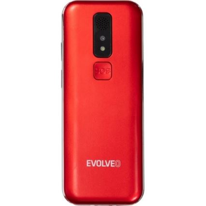 Evolveo - EasyPhone LT, 4G mobilný telefón pre seniorov, červený