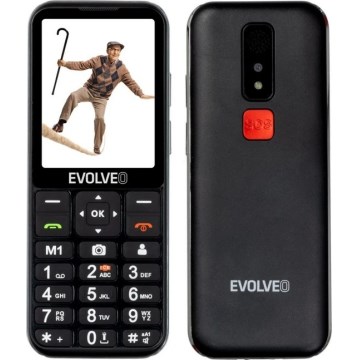 Evolveo - EasyPhone LT, 4G mobilný telefón pre seniorov, čierna