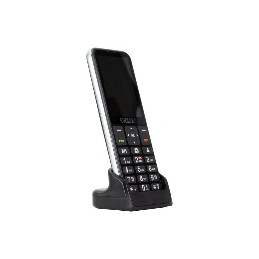 Evolveo - EasyPhone LT, 4G mobilný telefón pre seniorov čierny
