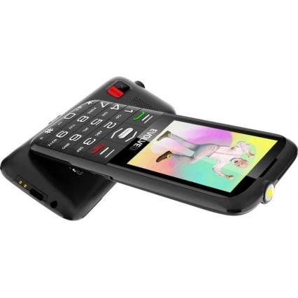 Evolveo - EasyPhone XO mobilný telefón pre seniorov čierna