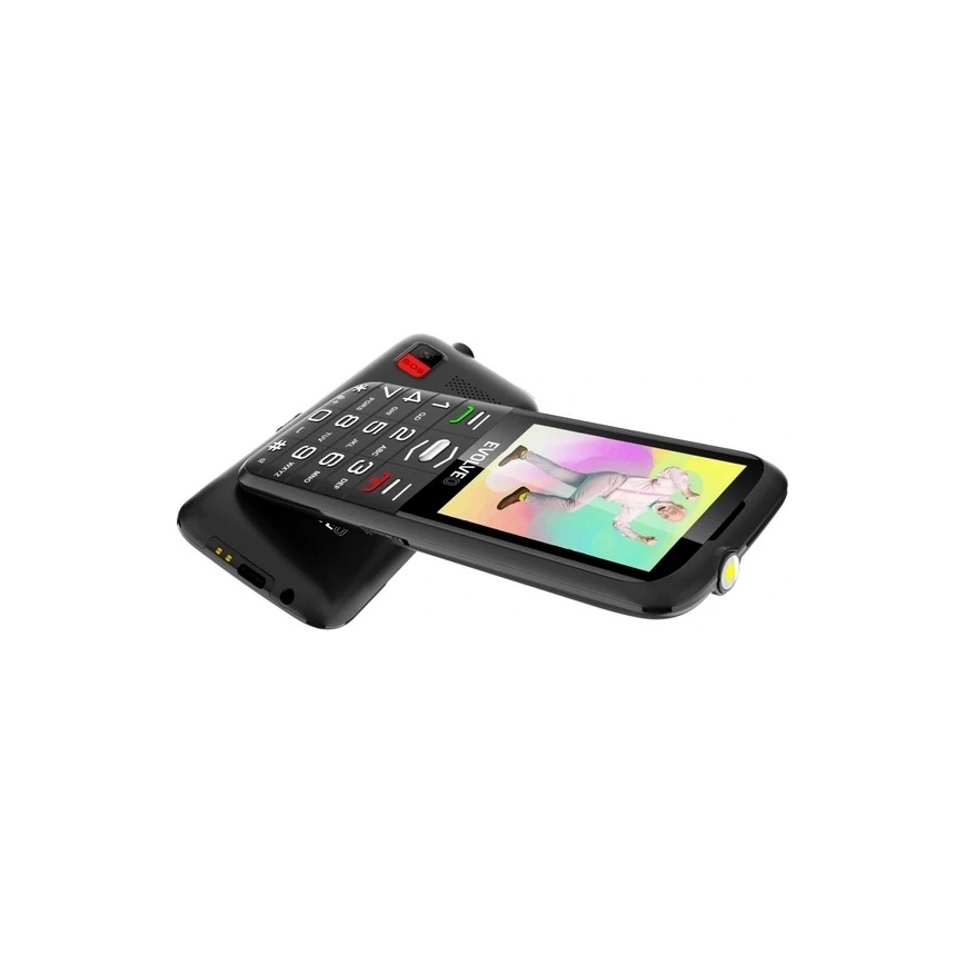 Evolveo - EasyPhone XO mobilný telefón pre seniorov čierna