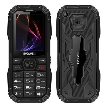 Evolveo - MaxPhone A1, čierny tlačidlový Dual SIM telefón