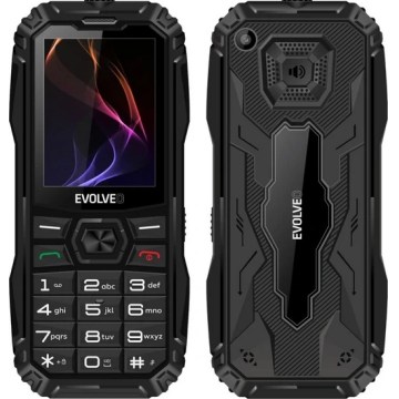 Evolveo - MaxPhone A1, tlačidlový Dual SIM telefón, čierny
