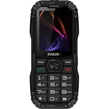 Evolveo - MaxPhone A1, tlačidlový Dual SIM telefón, čierny