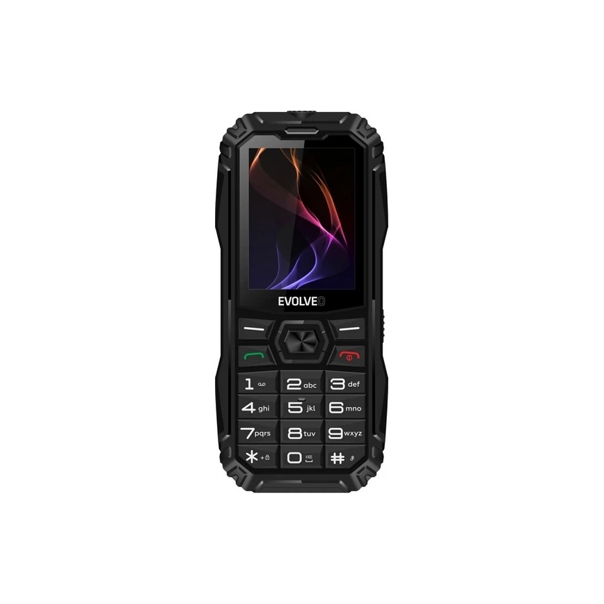 Evolveo - MaxPhone A1, tlačidlový Dual SIM telefón, čierny