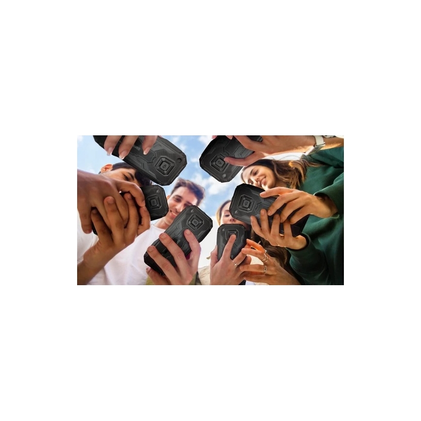 Evolveo - MaxPhone A1, tlačidlový Dual SIM telefón, čierny