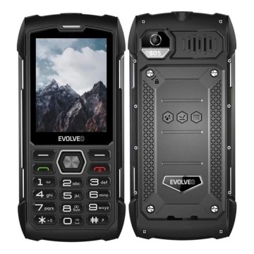 Evolveo - StrongPhone H1 vodotesný Dual SIM telefón čierna/sivá