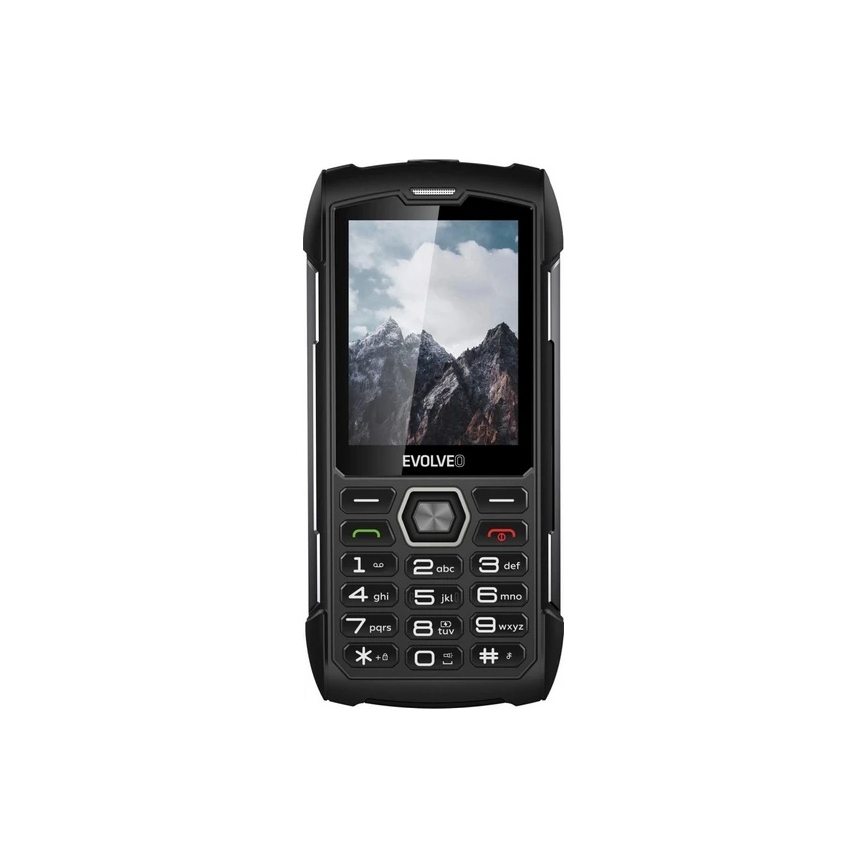 Evolveo - StrongPhone H1 vodotesný Dual SIM telefón čierna/sivá