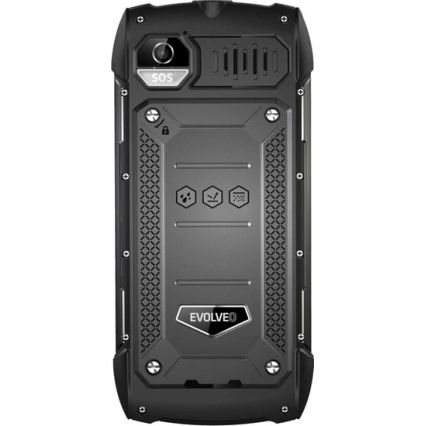 Evolveo - StrongPhone H1 vodotesný Dual SIM telefón čierna/sivá