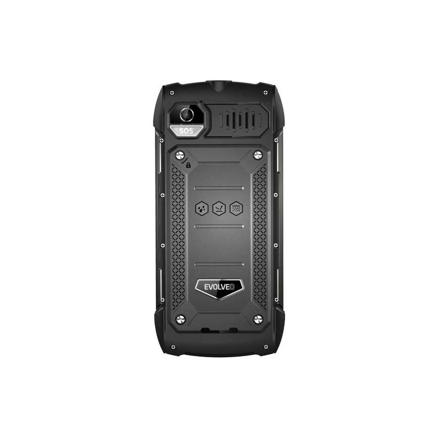 Evolveo - StrongPhone H1 vodotesný Dual SIM telefón čierna/sivá