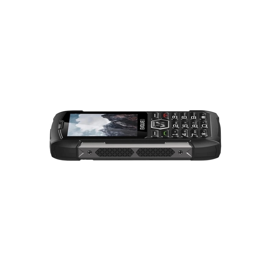 Evolveo - StrongPhone H1 vodotesný Dual SIM telefón čierna/sivá