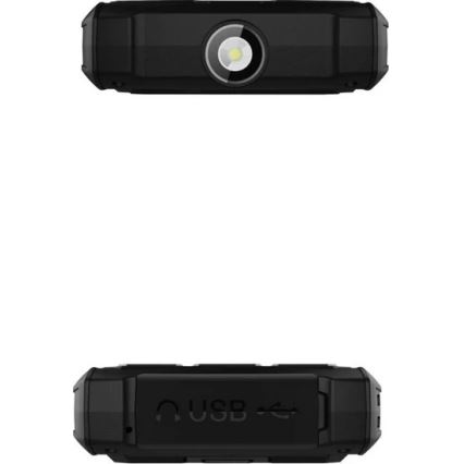 Evolveo - StrongPhone H1, vodotesný Dual SIM telefón čierna/strieborná