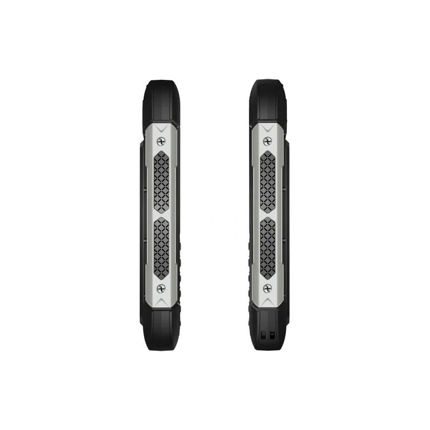 Evolveo - StrongPhone H1, vodotesný Dual SIM telefón, čierno-strieborný