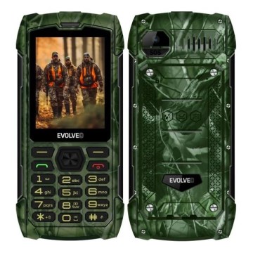 Evolveo - StrongPhone H1 vodotesný Dual SIM telefón v loveckom maskáčovom prevedení