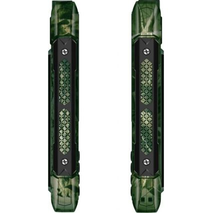 Evolveo - StrongPhone H1, vodotesný Dual SIM telefón v poľovníckej kamufláži