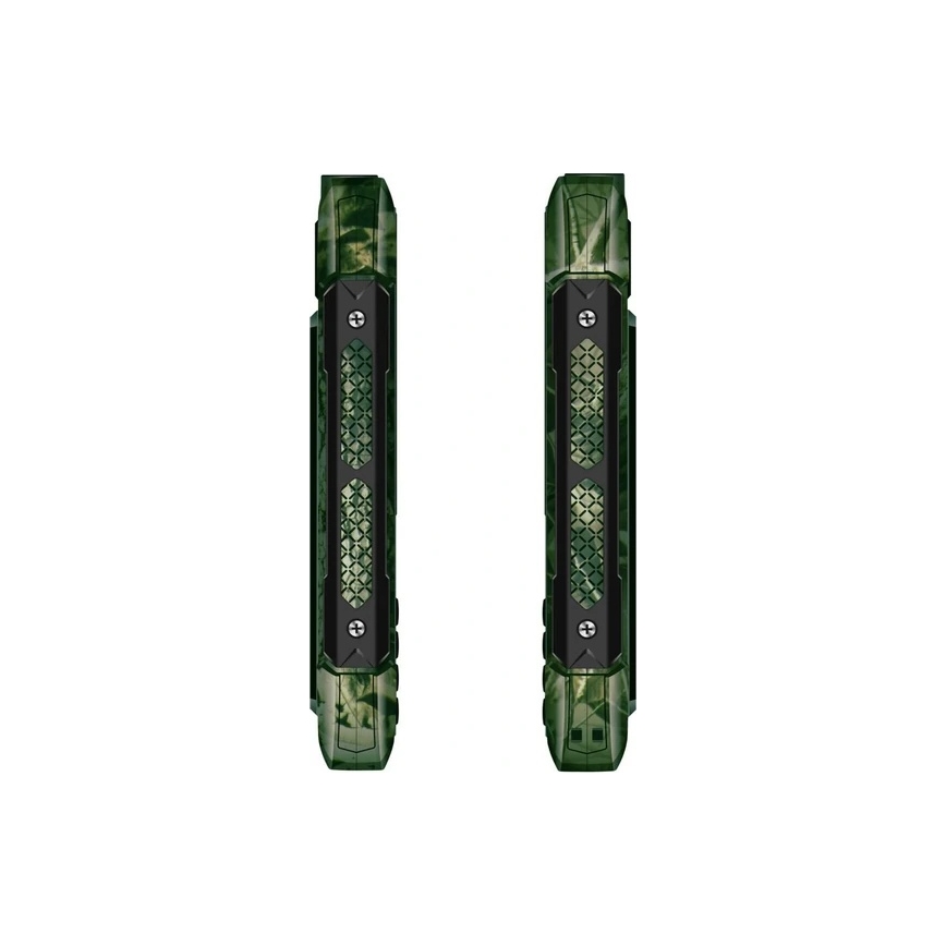 Evolveo - StrongPhone H1, vodotesný Dual SIM telefón v poľovníckej kamufláži