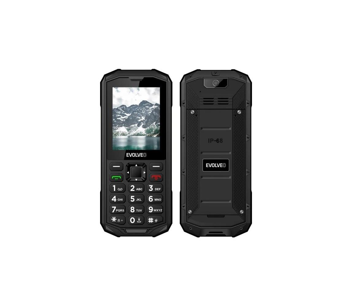 Evolveo - StrongPhone X5 vodotesný Dual SIM telefón čierna/šedá SGP-X5-GY
