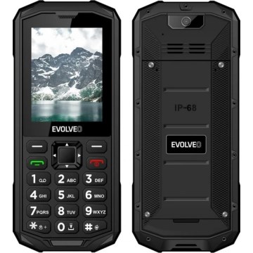 Evolveo - StrongPhone X5, vodotesný Dual SIM telefón, čierno-sivý