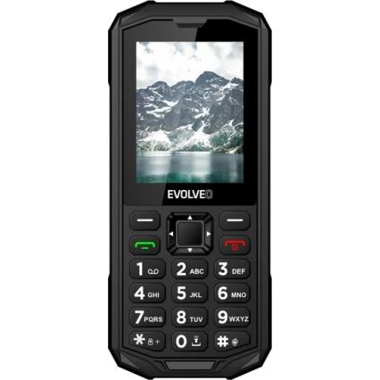 Evolveo - StrongPhone X5, vodotesný Dual SIM telefón, čierno-sivý