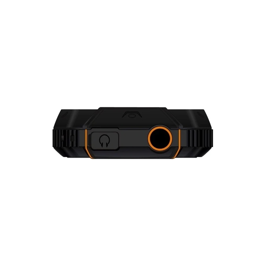 Evolveo - StrongPhone Z6, vodotesný Dual SIM telefón, čierno-oranžový
