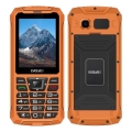 Evolveo - StrongPhone Z6 vodotesný Dual SIM telefón, oranžový