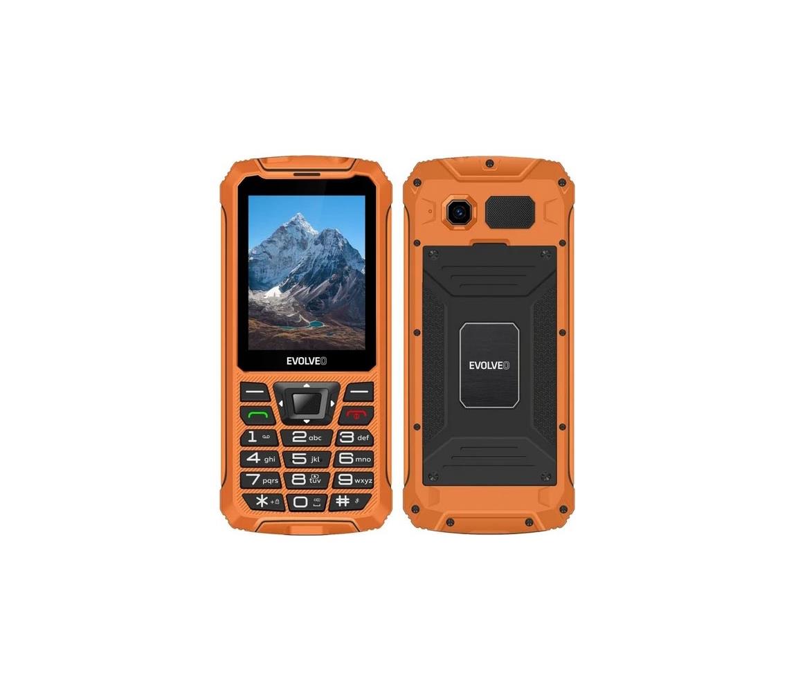 Evolveo - StrongPhone Z6 vodotesný Dual SIM telefón, oranžový SGP-Z6-OR