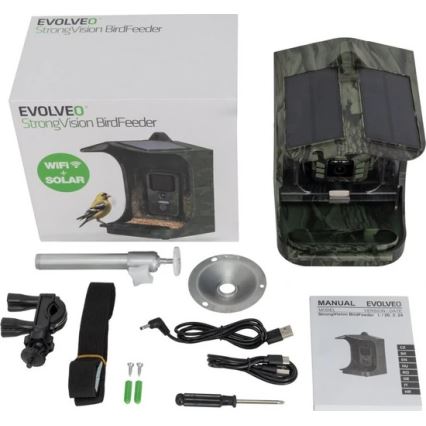 Evolveo - StrongVision BirdFeeder - inteligentné kŕmidlo pre vtáky s kamerou