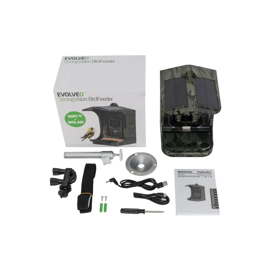 Evolveo - StrongVision BirdFeeder - inteligentné kŕmidlo pre vtáky s kamerou