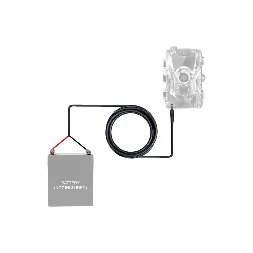 Evolveo - StrongVision kábel pre pripojenie externého zdroja napájania