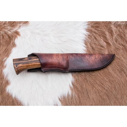 Exkluzívny damaškový nôž 12 cm bocote/eben