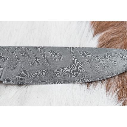 Exkluzívny damaškový nôž 12 cm bocote/eben