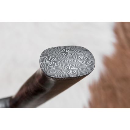 Exkluzívny damaškový nôž 13,8 cm javor