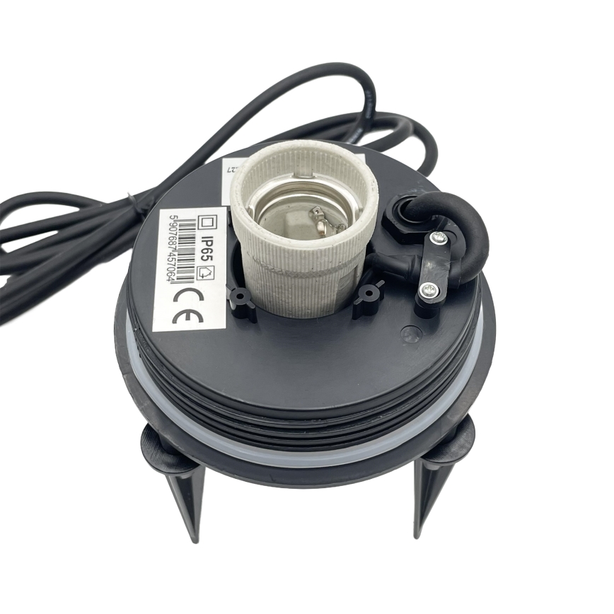 Exteriérové svietidlo LUMISTONE 1xE27/15W/230V IP65, priemer 25 cm