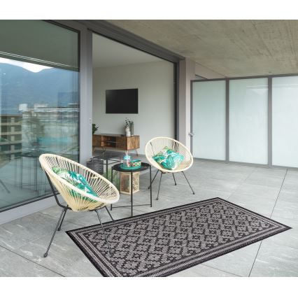 Exteriérový koberec EXPRESS NEW OUTDOOR 160x220 cm antracit