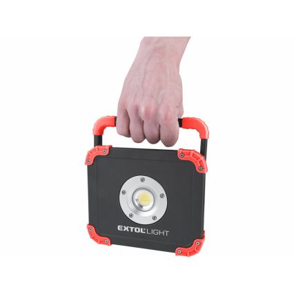 Extol - LED Nabíjací reflektor LED/20W/6600 mAh/3,7V IP54