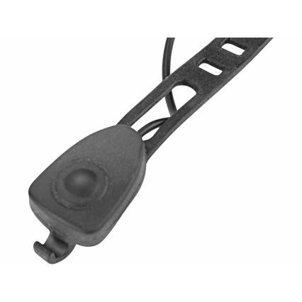 Extol - LED nabíjacia baterka s klaksónom na bicykel LED/5W/1200 mAh/3,7V IPX4
