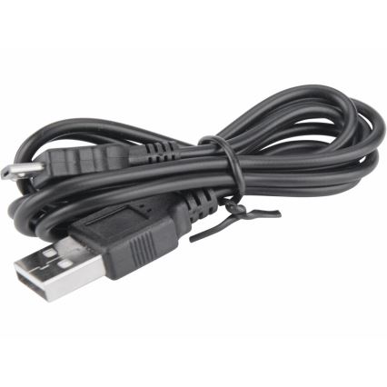 Extol - LED nabíjacia baterka s klaksónom na bicykel LED/5W/1200 mAh/3,7V IPX4