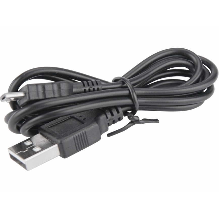 Extol - LED nabíjacia baterka s klaksónom na bicykel LED/5W/1200 mAh/3,7V IPX4