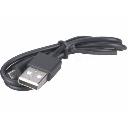 Extol - LED Dobíjateľná čelovka so senzorom a červeným svetlom LED/3W/1200 mAh/3,7V oranžová/čierna