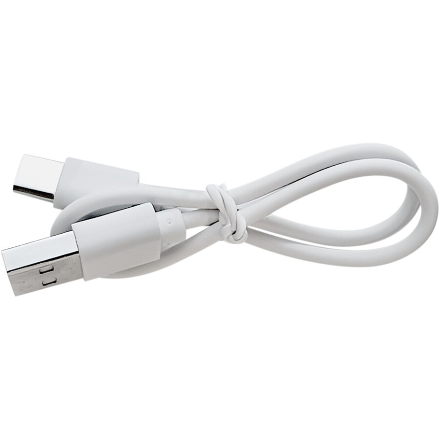 Extol - LED stmievateľná nabíjateľná skladacia lupa s LED osvetlením/650 mAh biela/sivá