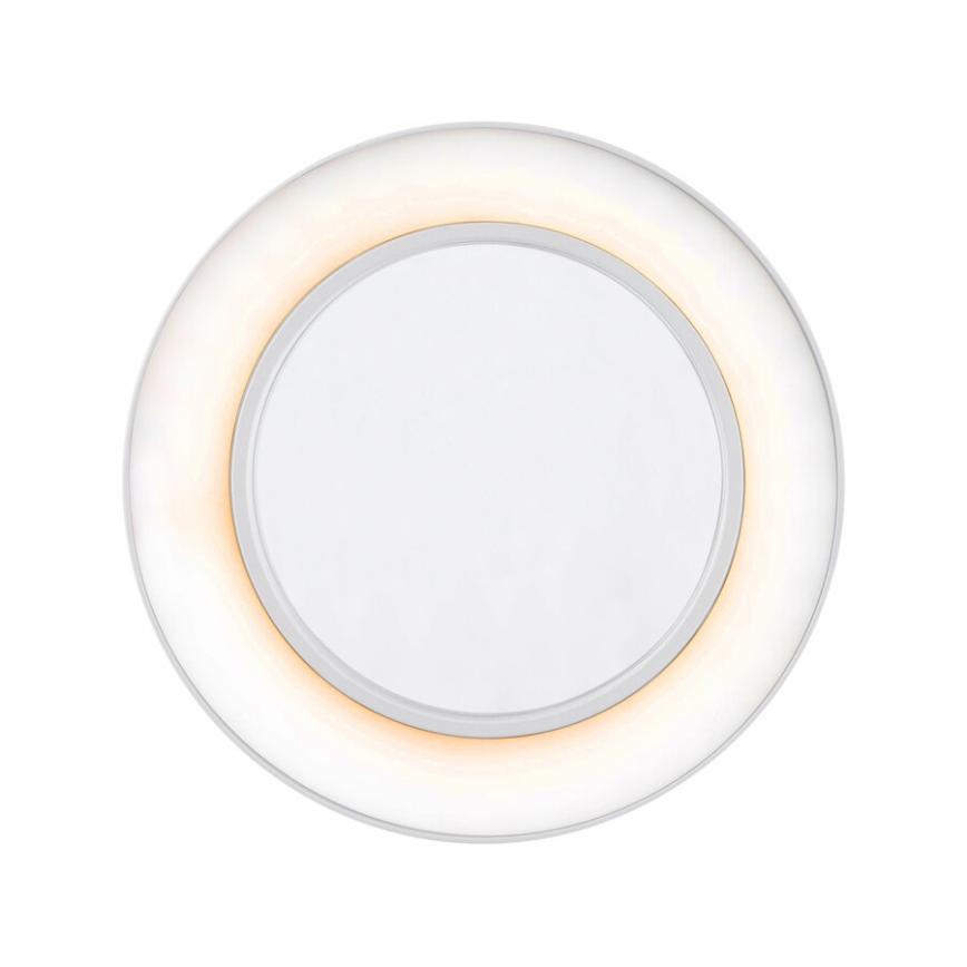 Extol - LED Stmievateľná stolná lampa s lupou LED/8W/5V 2900/4500/7500K biela
