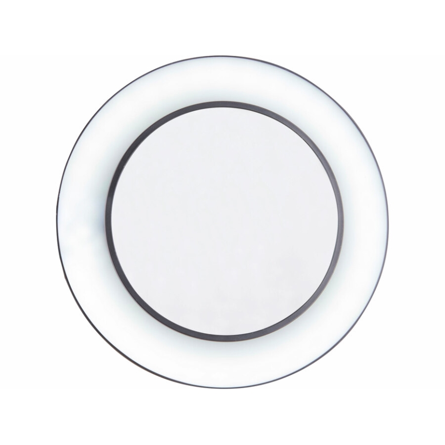Extol - LED Stmievateľná stolná lampa s lupou LED/8W/5V 2900/4500/7500K čierna