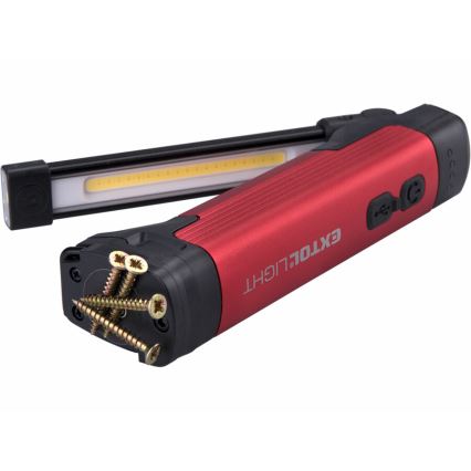 Extol - LED Stmievateľné nabíjacie pracovné svietidlo LED/3,7V 2600 mAh IPX4