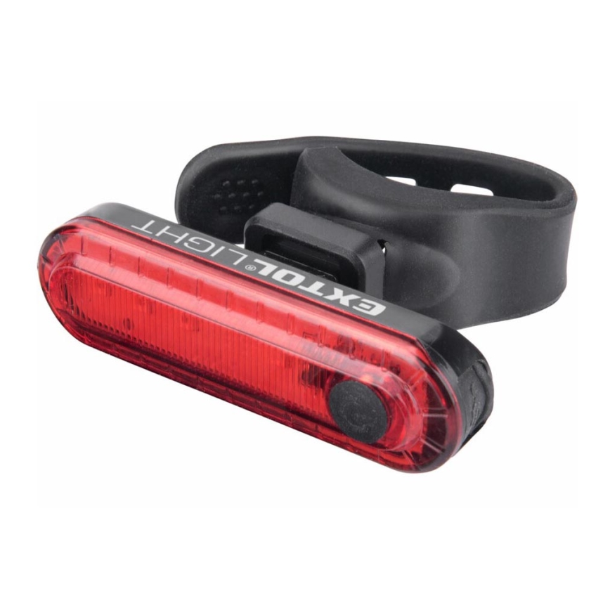 Extol - LED Zadné nabíjacie svetlo na bicykel LED/220 mAh 3,7V IPX4