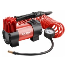 Extol Premium - Kompresor do auta 12V s taškou a príslušenstvom