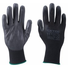 Extol Premium - Pracovné rukavice veľkosť 10" čierna