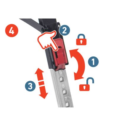 Extol Premium - Skladacia stavebná koza